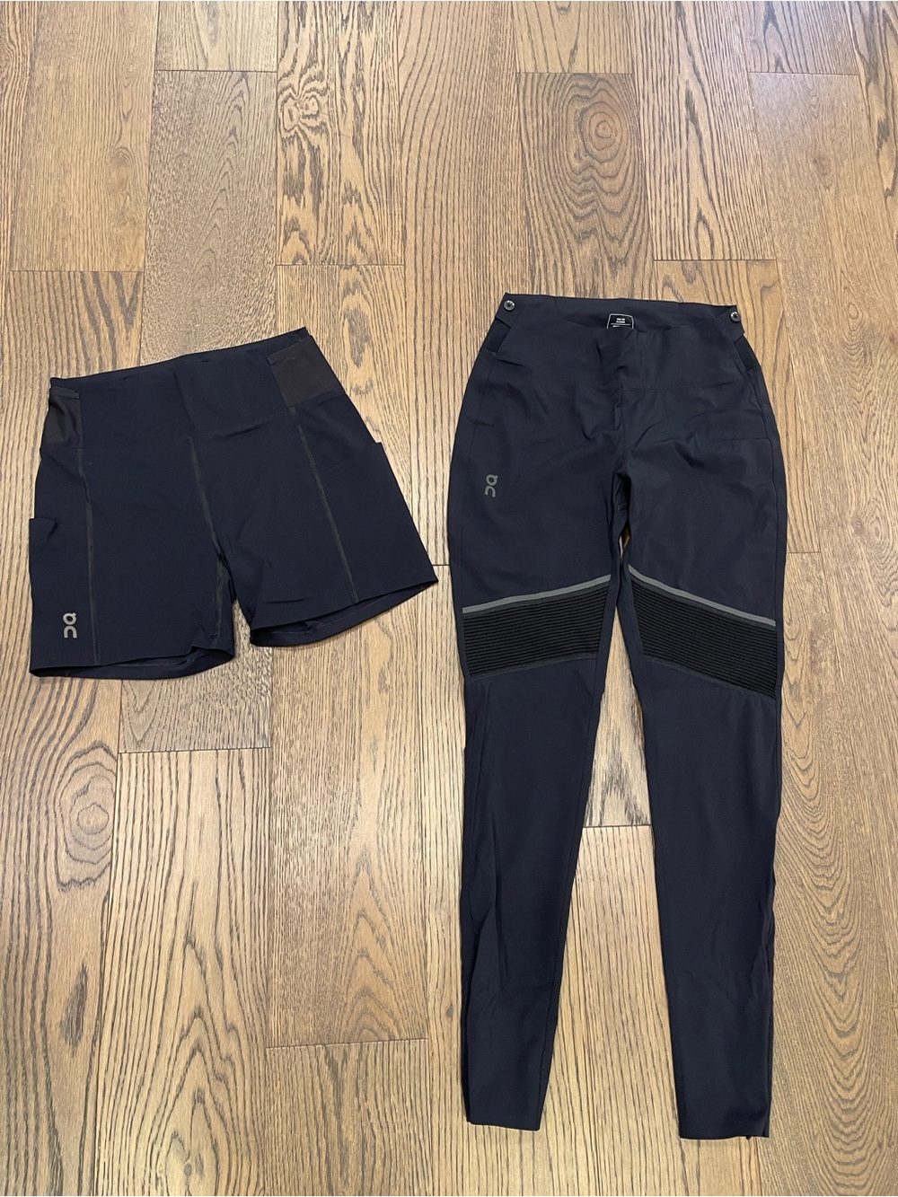 ON Running Lot Leggings Shorts Marathon Pockets S Small